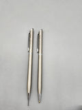Vintage Parker TRICO Aftermarket Sales Pen Pencil Lot 2 Steel USA Advertising