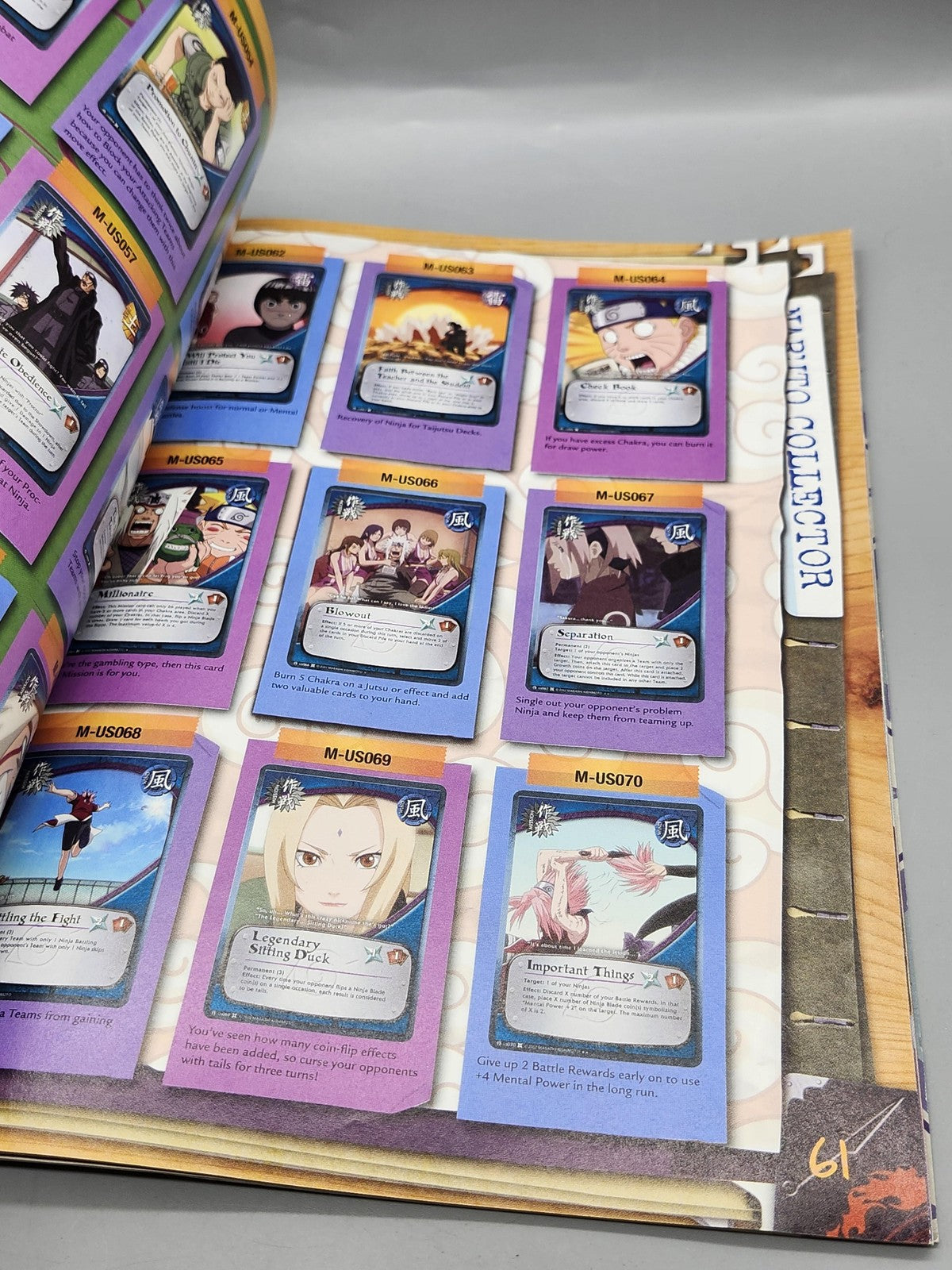 Naruto Collector Magazine Spring 2008 Shonen Jump Anime Manga Card Game PB USA