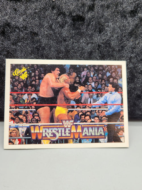 1990 Classic WWF Hulk Hogan 🔥 Andre The Giant Wrestlemania IV #38 WWE HOFers