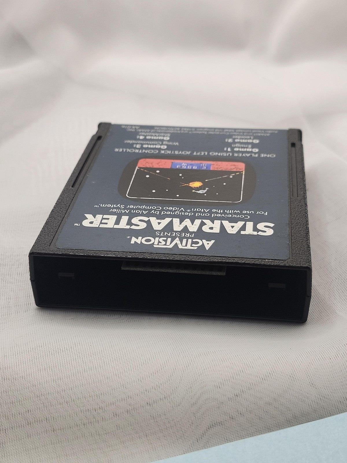 Starmaster Atari 2600 Game Cartridge Activision Shooter NTSC-U/C 1982 AX-016