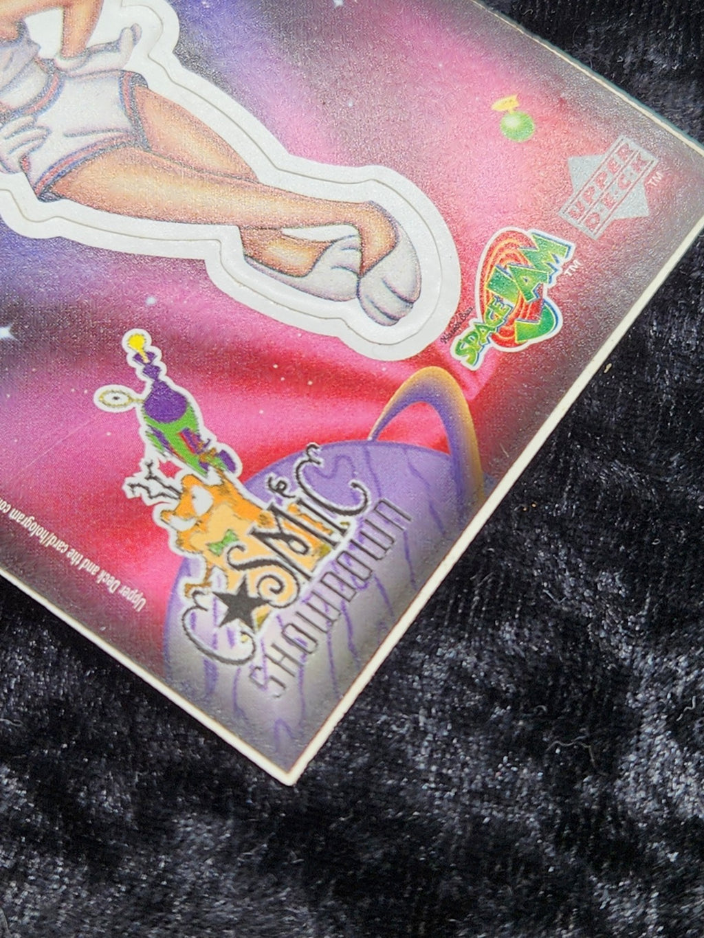 1997 Upper Deck Space Jam Cosmic Showdown CS10 Lola Bunny Die-Cut Sticker...