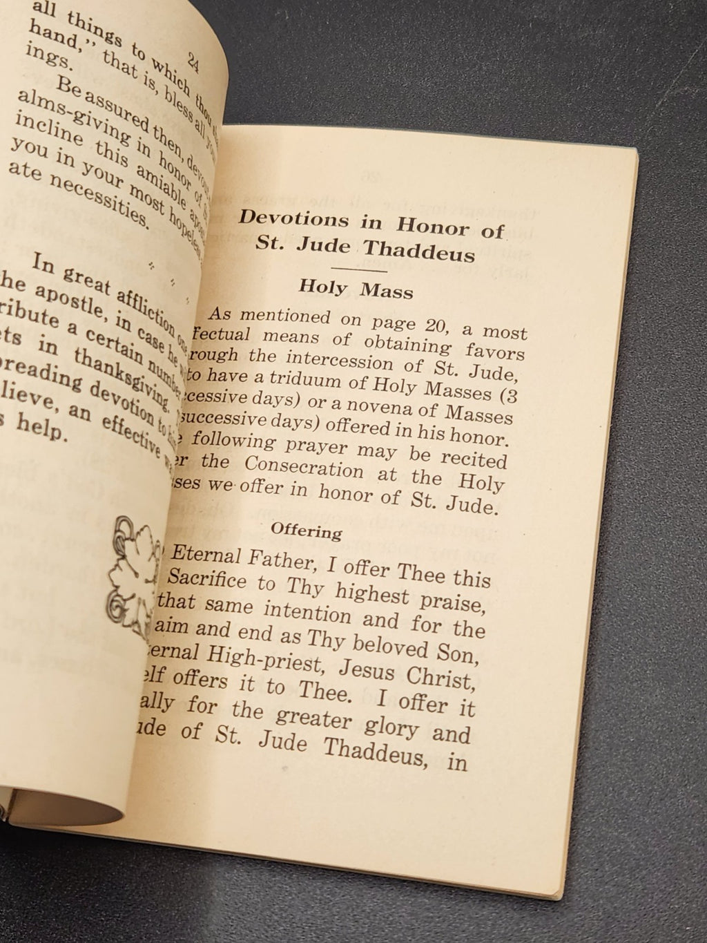 Vintage St Jude Thaddeus Helper In Great Need Catholic Prayer Pamphlet Saint...