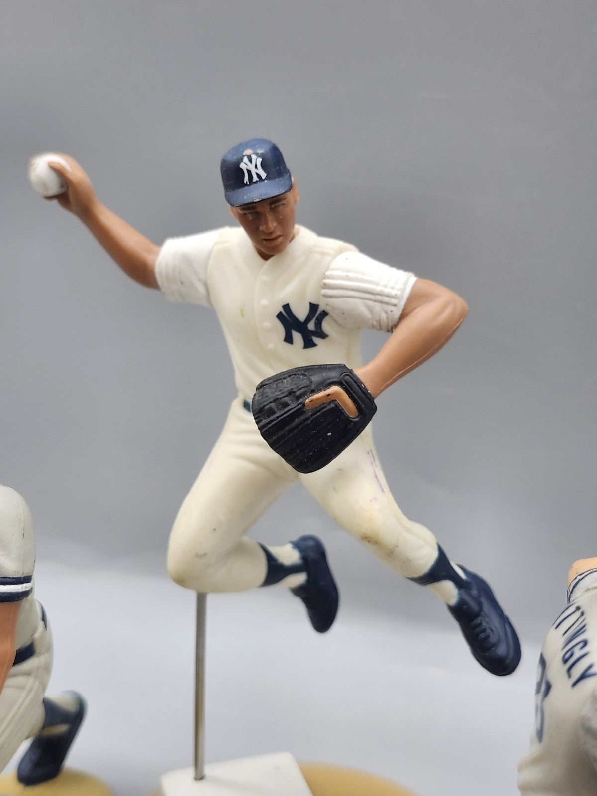 MLB Baseball Player Figurines Lot Yankees Giants 1996 1999 4 Figures