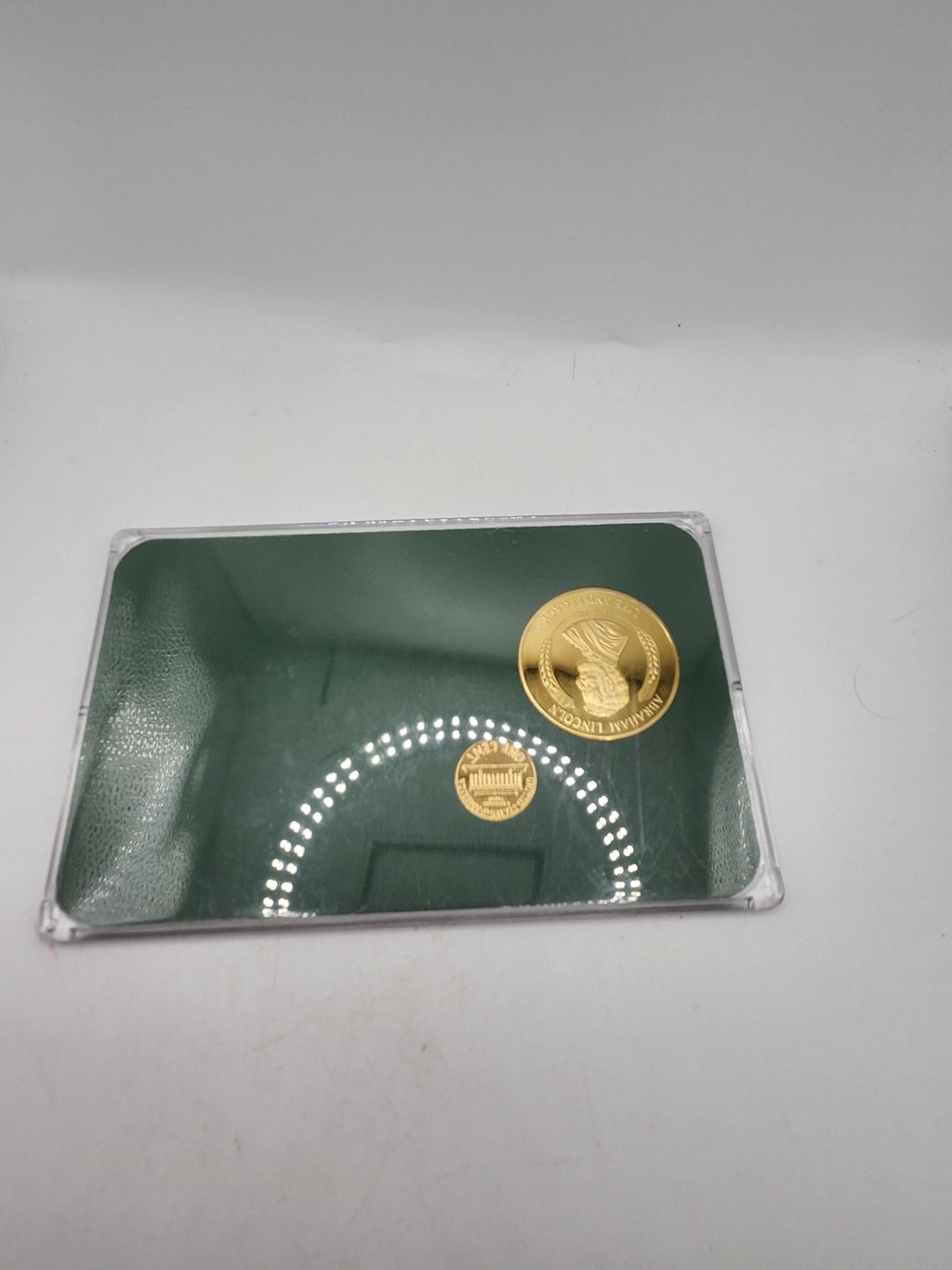 American Mint Abraham Lincoln Bicentennial Gold Medal Set Gettysburg Address
