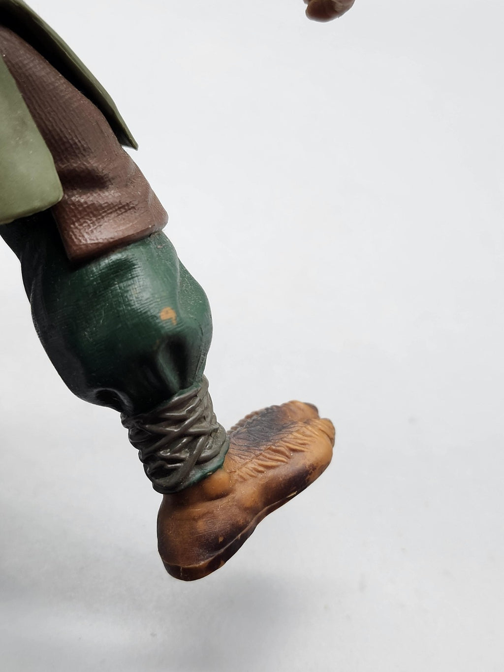 Vintage Animal Warrior Action Figure Brown Green Plastic Toy Loose Fantasy