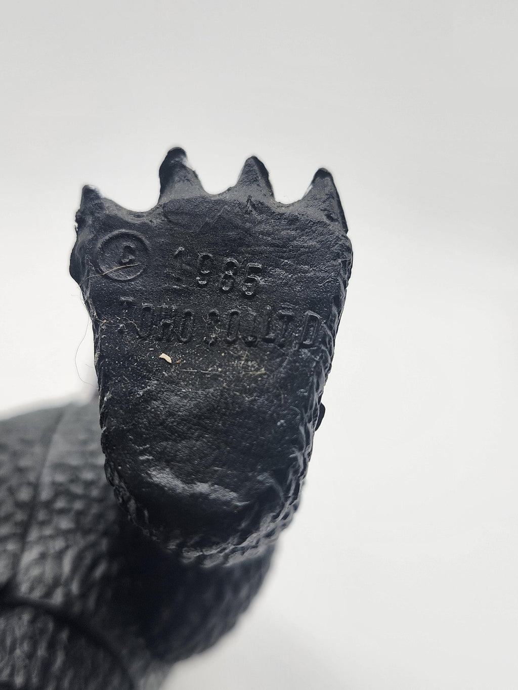 Vintage 1985 Imperial Godzilla 6in Action Figure Green Plastic Loose Hong Kong