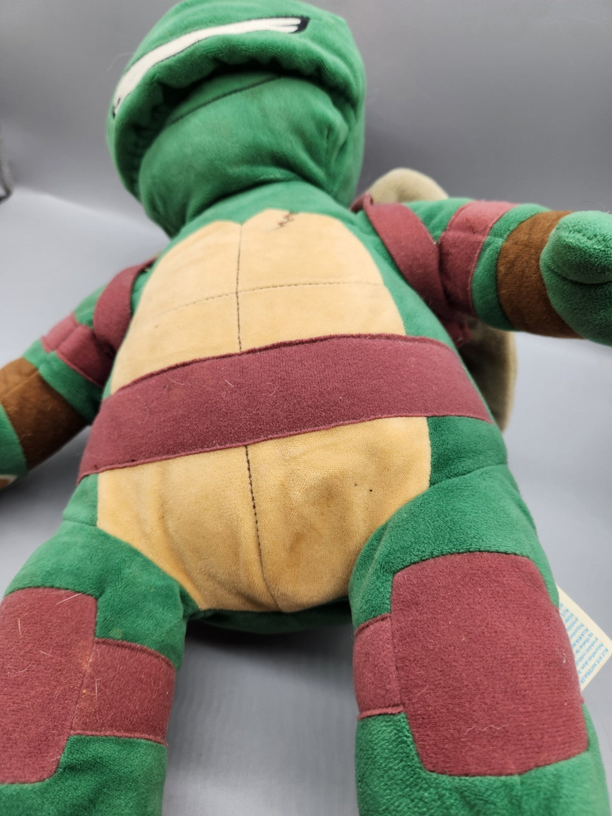 Vintage Build-A-Bear Teenage Mutant Ninja Turtles Raphael Plush TMNT 16” Stuffed