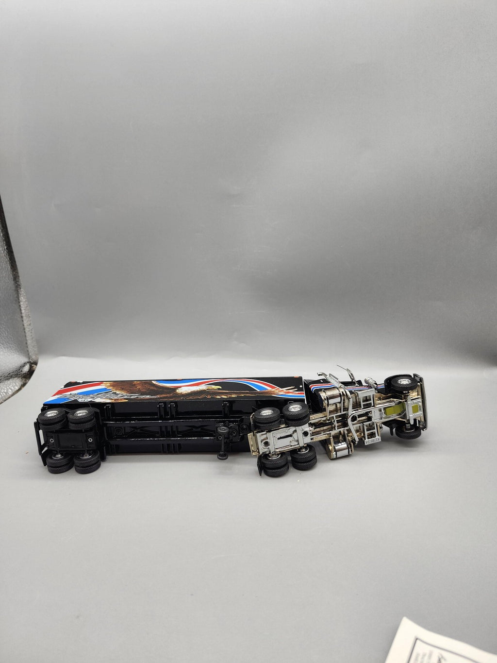 Vintage Matchbox Harley-Davidson Kenworth 18-Wheeler Diecast Truck Toy Black