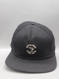 Vintage Old Marsh Golf Club Hat Cap Snap Back Mens L Black Rope New Era 90s