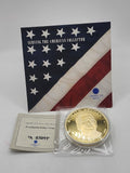 Ronald Reagan American Mint Presidential Dollar Trials Copper Proof Medal 2009