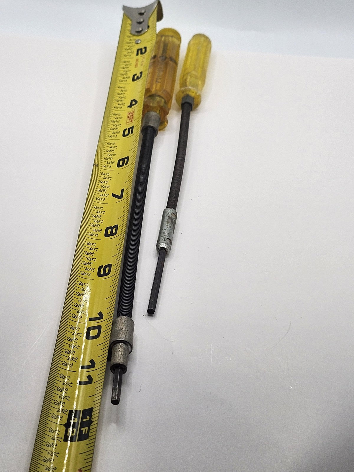 Mac Tools CD-100 Yellow Flex Shaft Hex Allen Screwdriver Set Long Reach USA