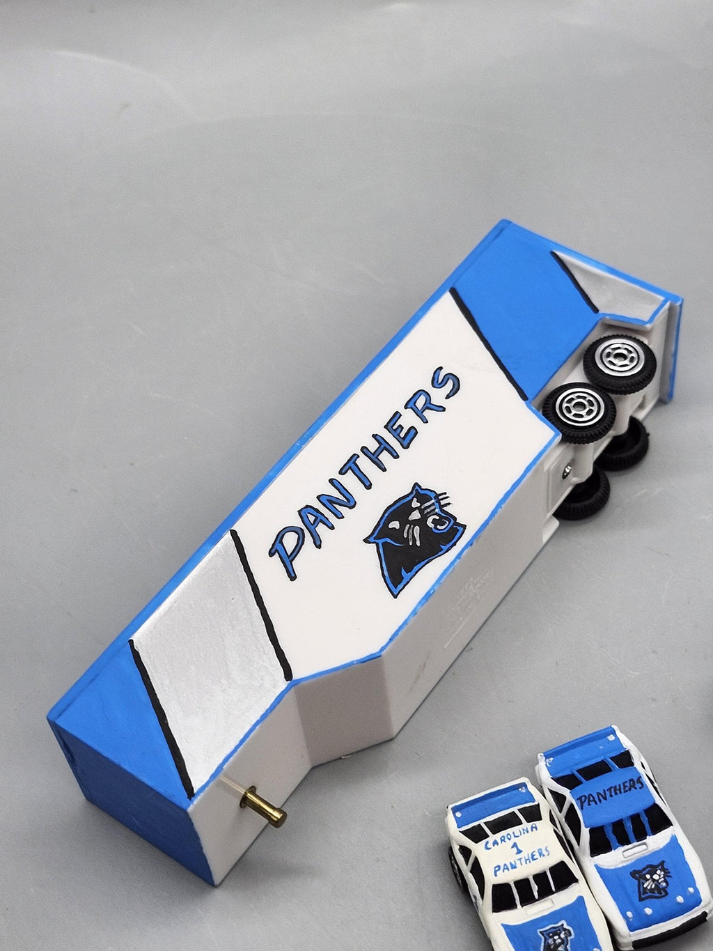 Carolina Panthers Ornament Christmas Tree Truck Cars NFL Football One Size Blue