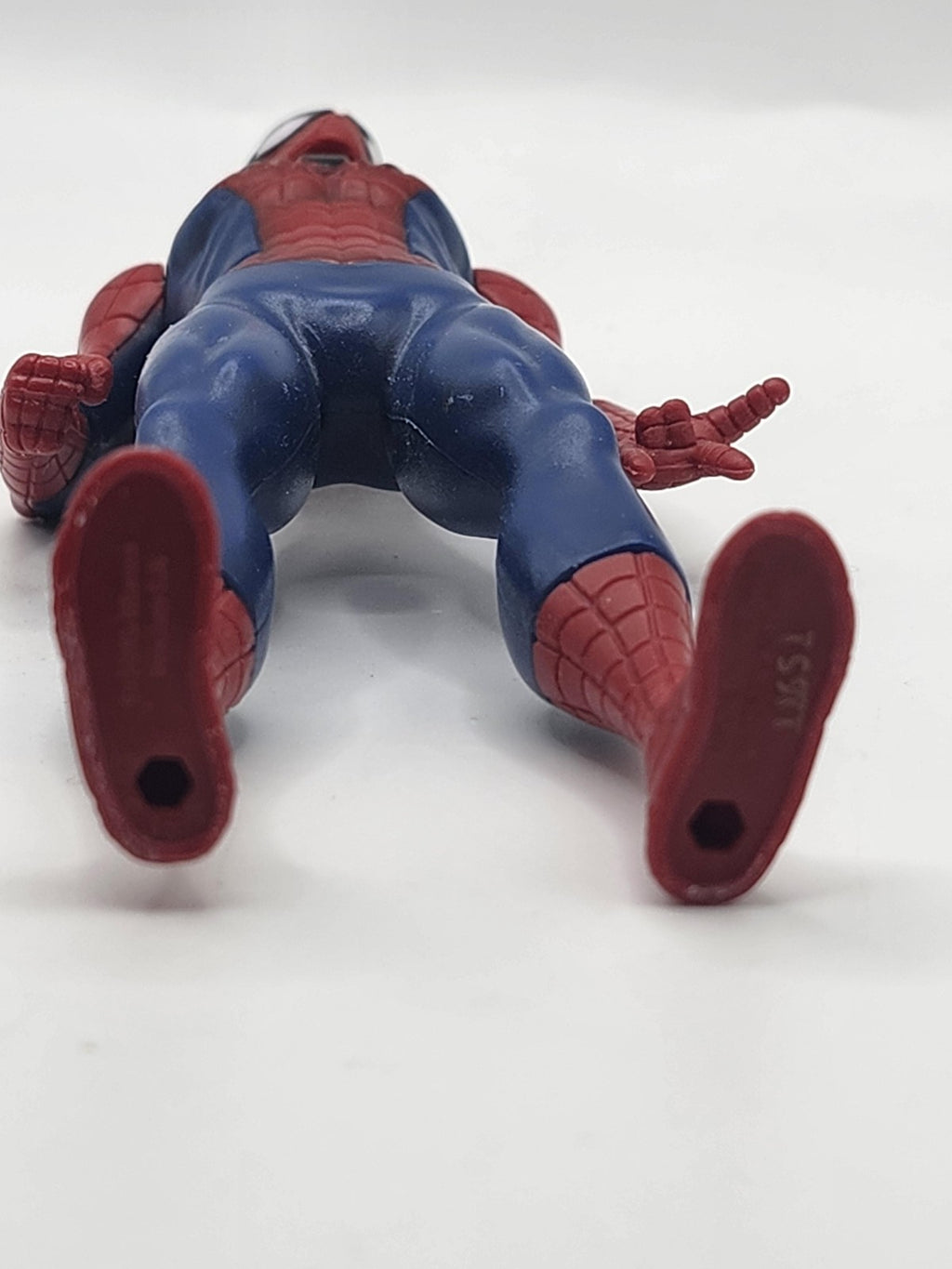 Spider-Man Action Figure 6in Red Blue Plastic Toy Loose Marvel Comics Hero