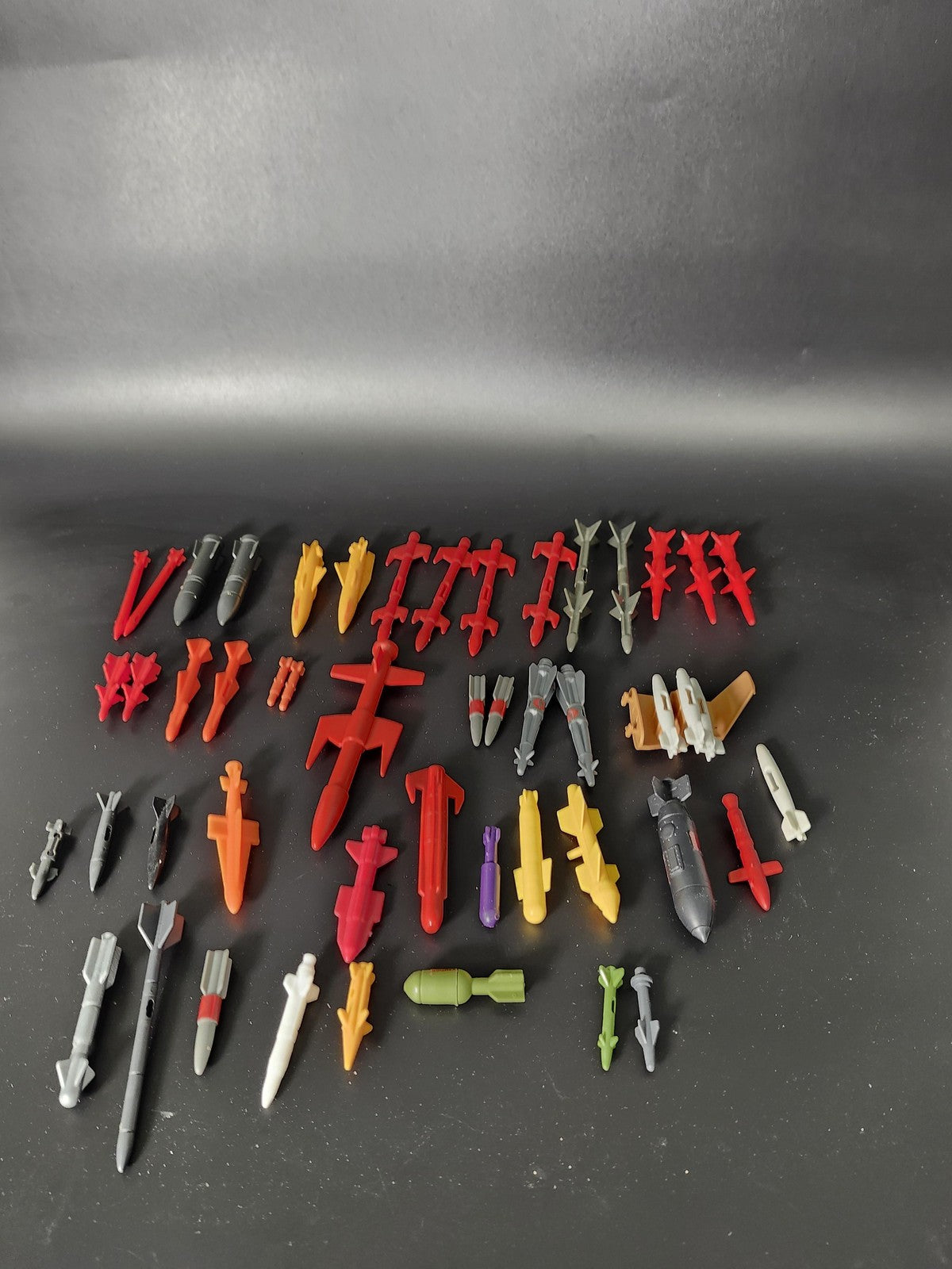 Gi Joe Action Figure Accessories Mixed Lot Missiles Bombs Plastic Toy Loose