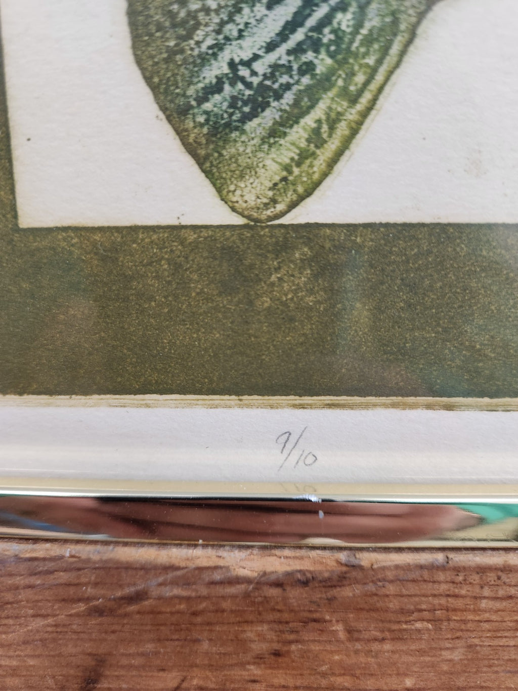 Signed Limited Edition 1972 Catfish Print 9/10 Mid Century Modern Surreal Art