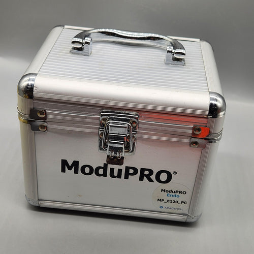 Acadental ModuPRO Endo Typodont MP_E120_PC Dental Silver Carrier Tray Case Model