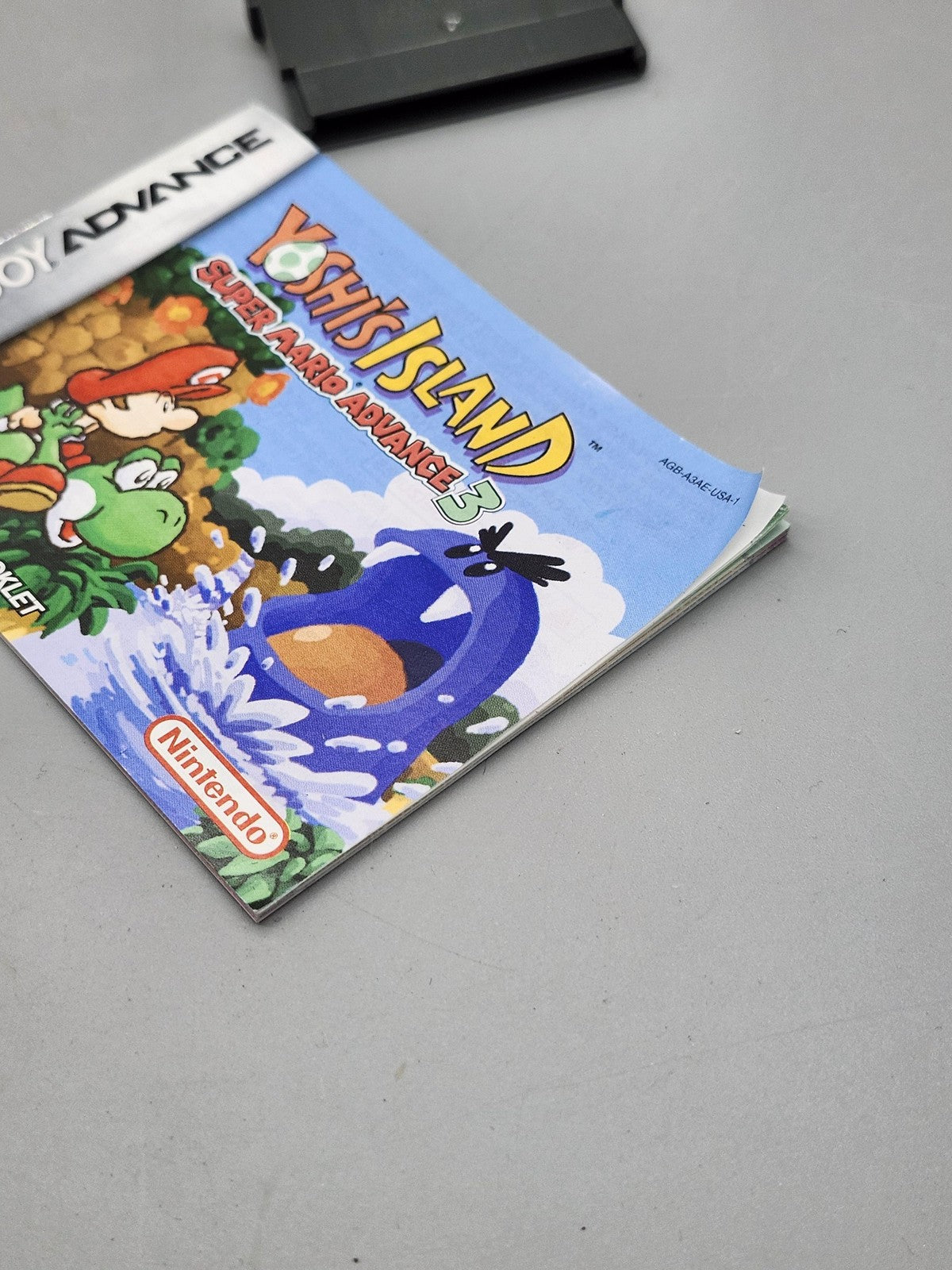 Yoshi's Island Super Mario Advance 3 Nintendo GBA Game Cart Manual E NTSC-U/C