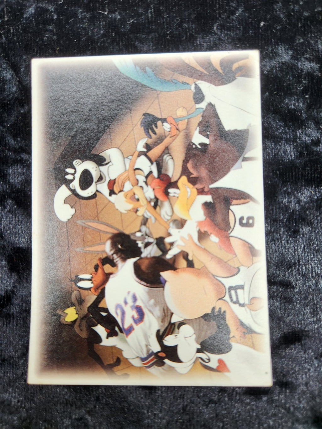 1997 Space Jam Cosmic Showdown CS27 Pound Monstars Sticker Card Upper Deck