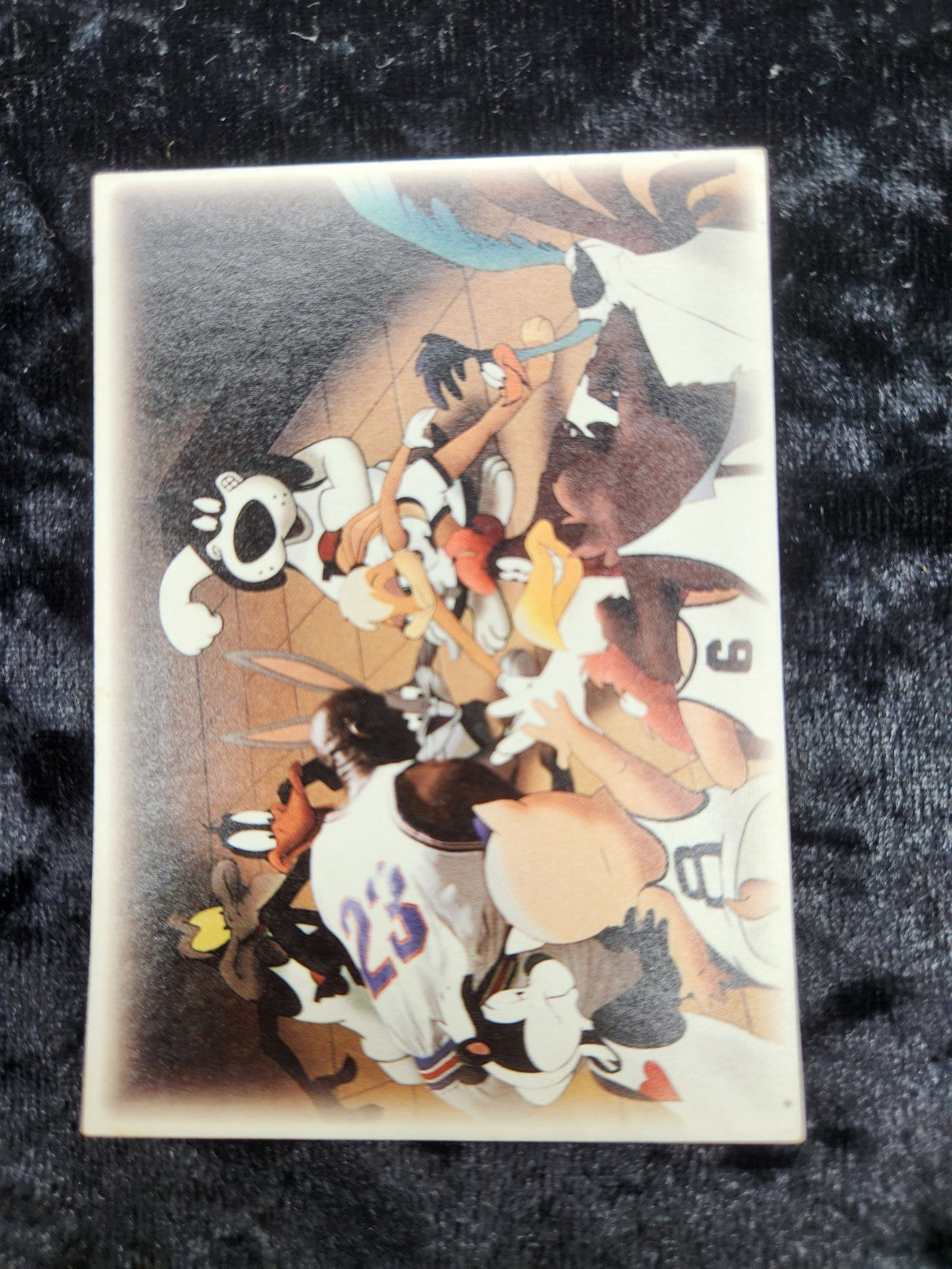 1997 Space Jam Cosmic Showdown CS27 Pound Monstars Sticker Card Upper Deck