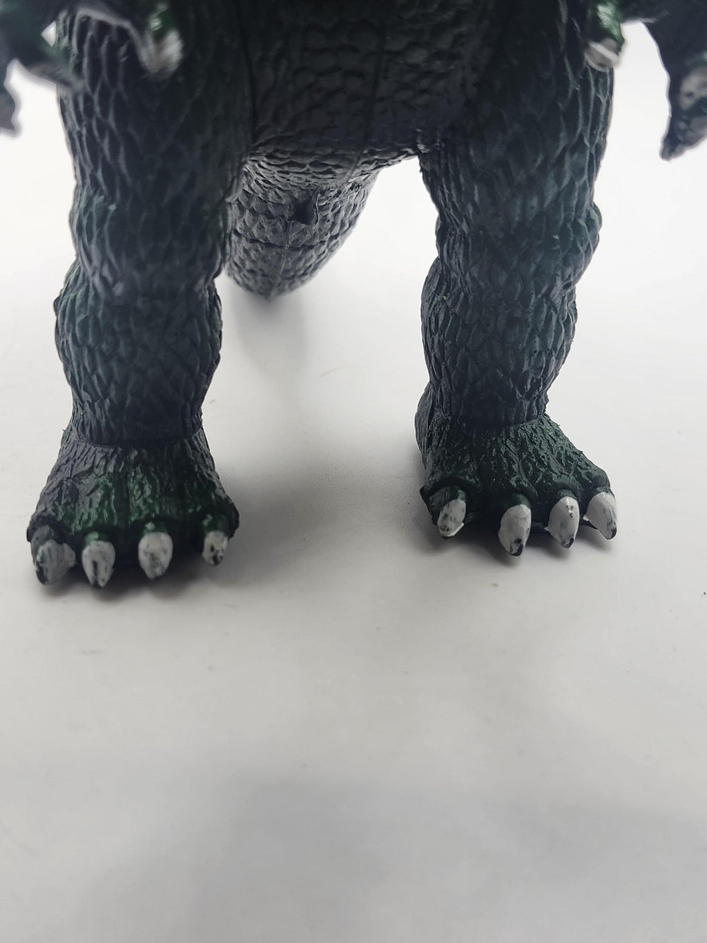 Vintage 1985 Imperial Godzilla 6in Action Figure Green Plastic Loose Hong Kong