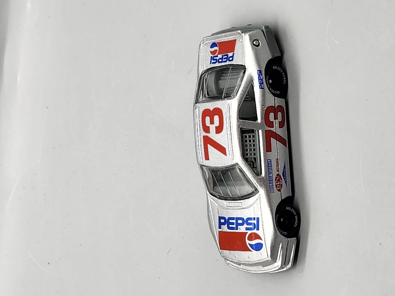 Golden Wheel Pepsi #73 1:64 Silver Diecast NASCAR Stock Race Car Toy Collectible