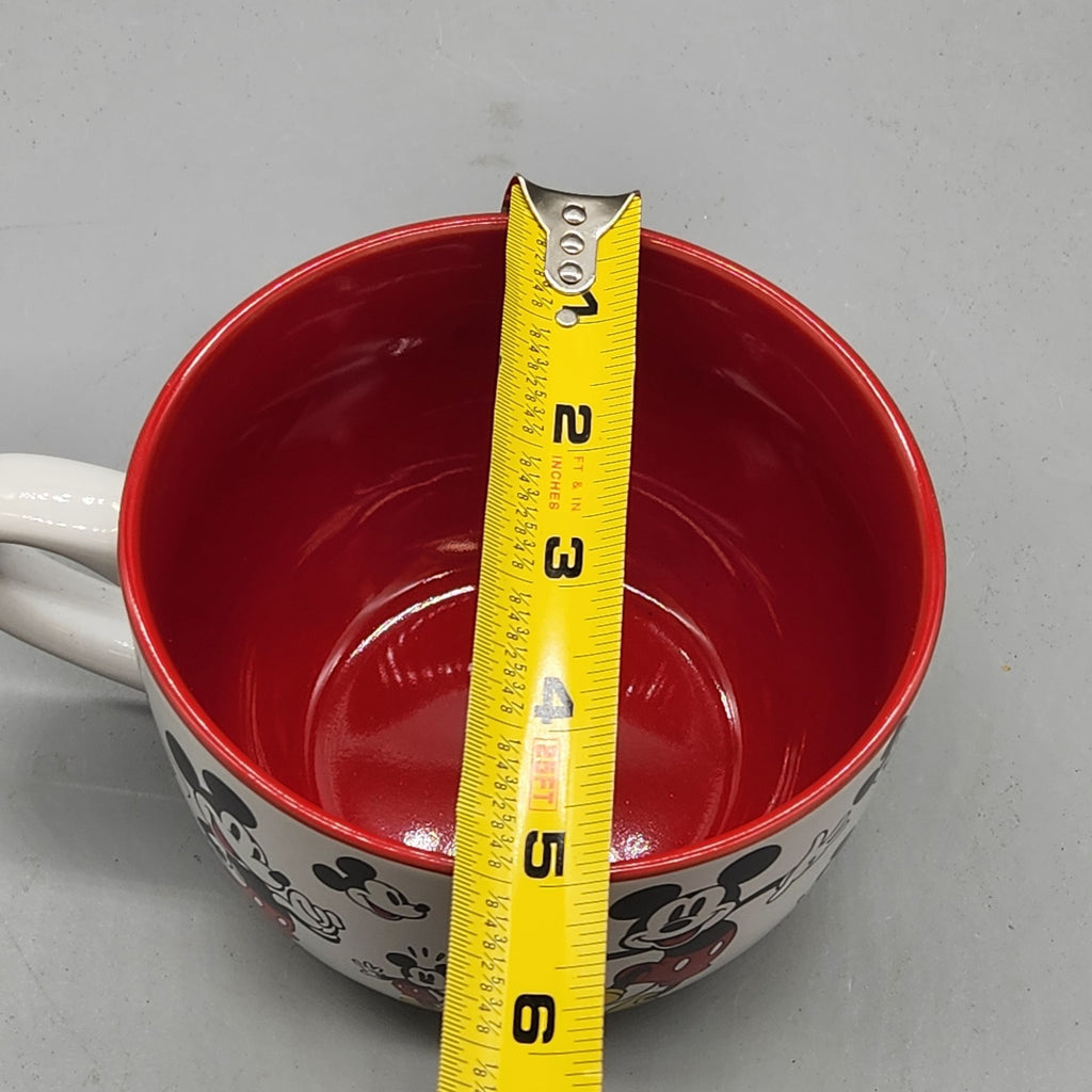 Disney Mickey Mouse Oversized Soup Mug  Big Coffee Cup Zrike