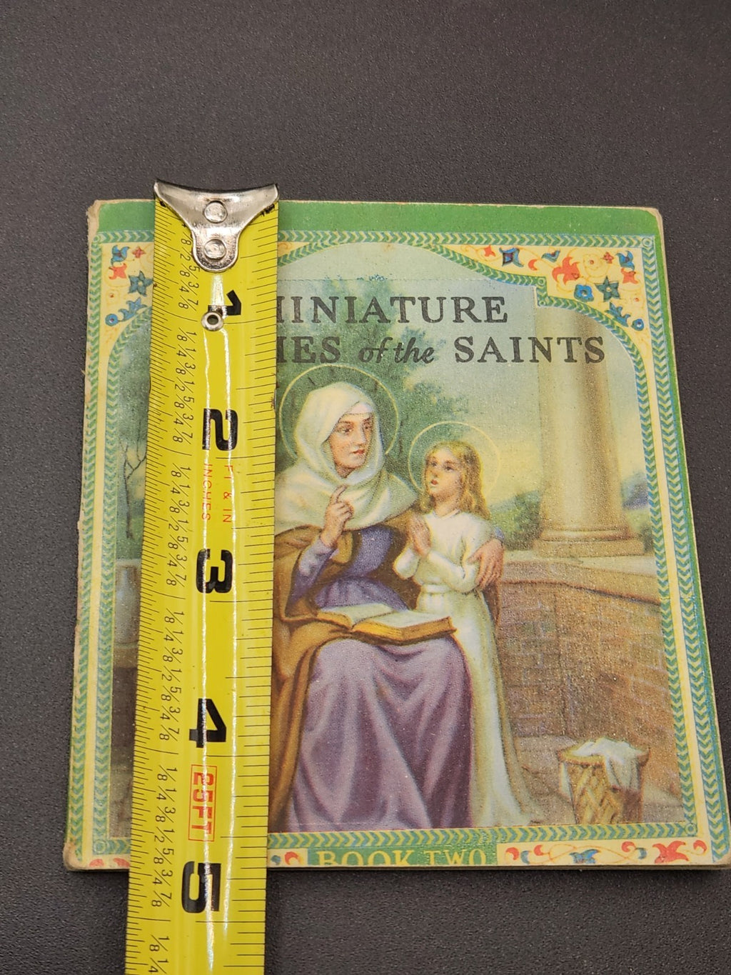 Vintage Miniature Stories Of The Saints Book Two Rev Daniel A Lord