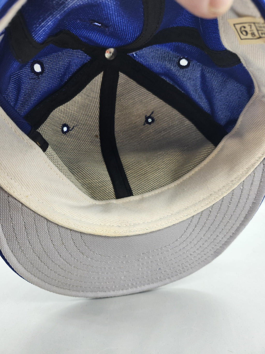 Vintage Toronto Blue Jays Hat Cap Fitted Mens 6 7/8 MLB Baseball Diamond New Era