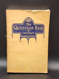 Vintage 1929 “The Question Box” by Rev. Bertrand L. Conway Catholic Apologetics