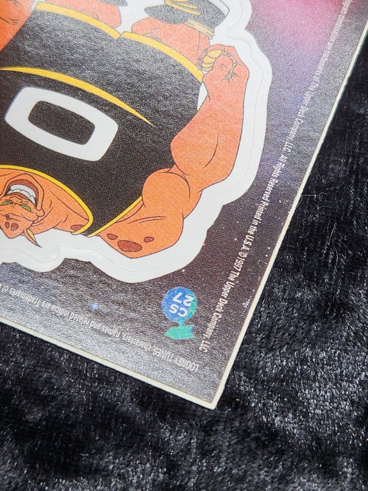 1997 Upper Deck Space Jam Cosmic Showdown CS27 Bupkus Monstar Die-Cut Sticker...