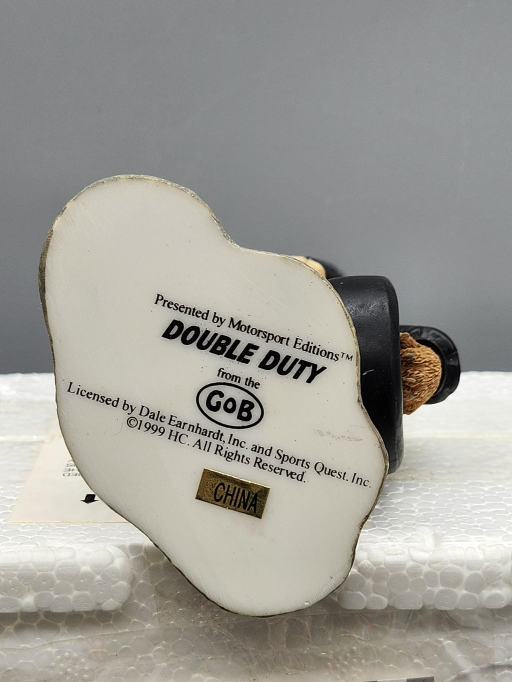 Vintage Motorsport Editions Good Ole Bears Double Duty Resin Figurine Pit Crew