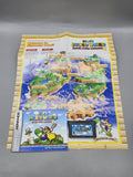 Super Mario World Super Mario Advance 2 Nintendo GBA Cart Manual Map NTSC-U/C E