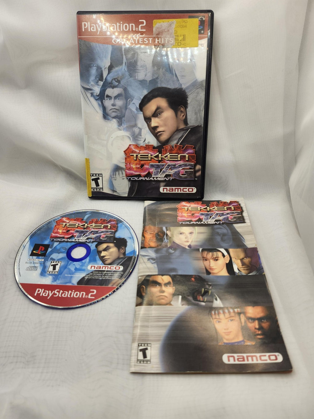 Tekken Tag Tournament Sony PlayStation 2 PS2 Game Namco NTSC-U/C 2000 T Fighting