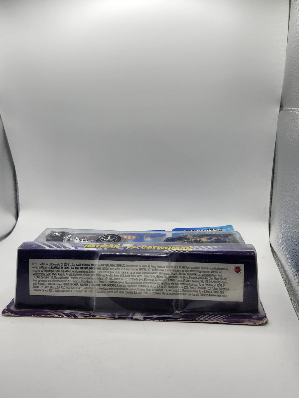 Vintage Hot Wheels Batman Vs Catwoman 1:64 Diecast Car 2-Pack New Carded