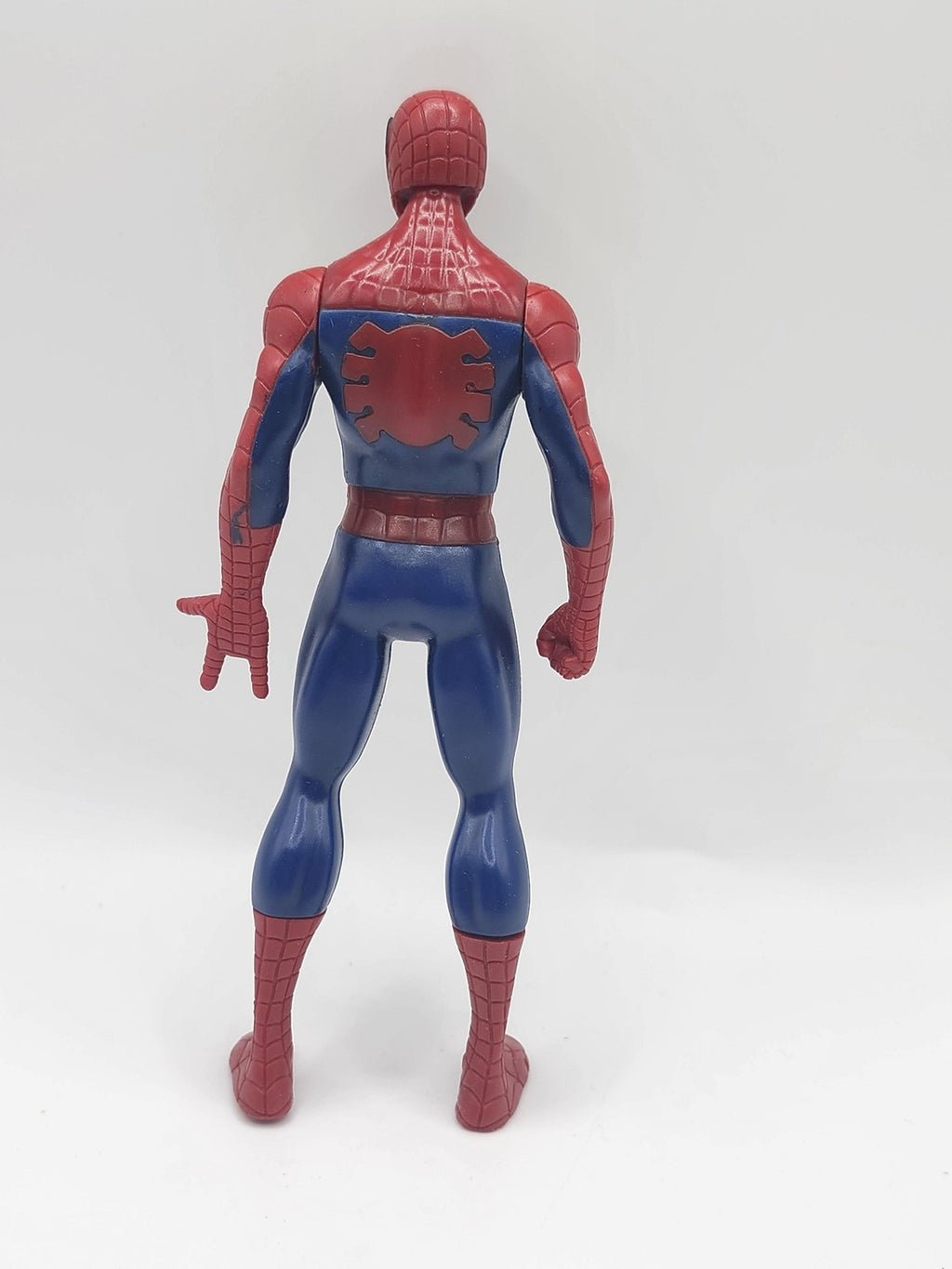 Spider-Man Action Figure 6in Red Blue Plastic Toy Loose Marvel Comics Hero
