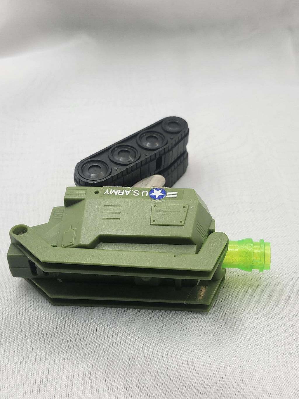 U.S. Army Toy Gun Accessory Green Black Plastic Action Figure Military Loose