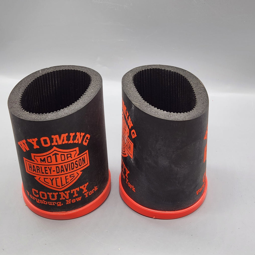 Harley-Davidson Wyoming County NY Koozies (Pair)