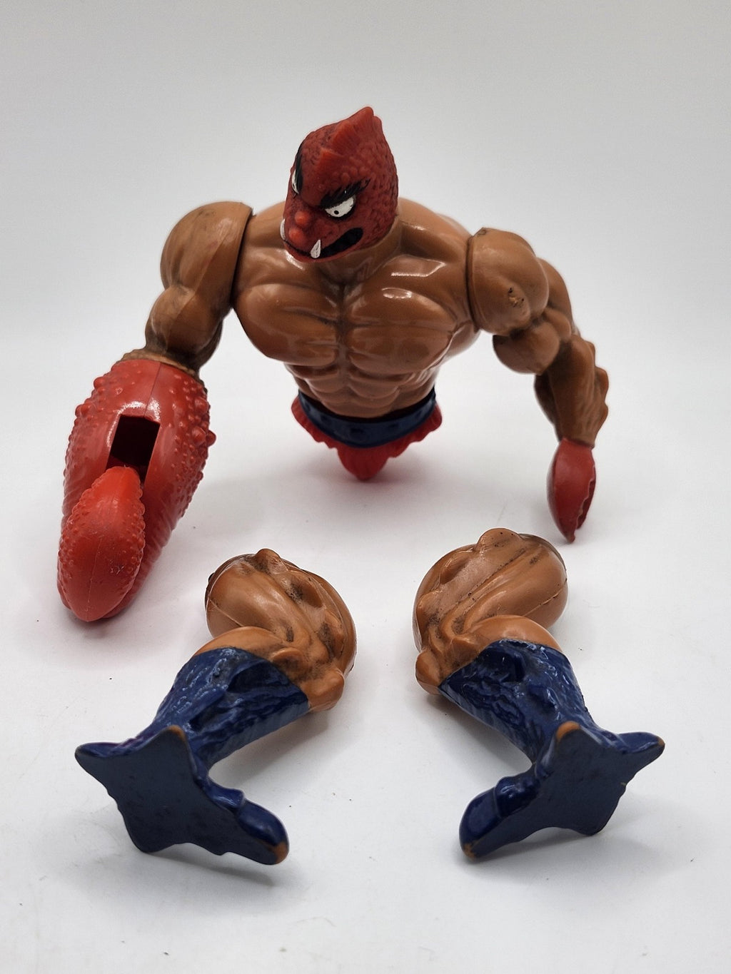 Vintage Masters Of Universe Clawful 6in Action Figure Mattel Loose Parts Repair