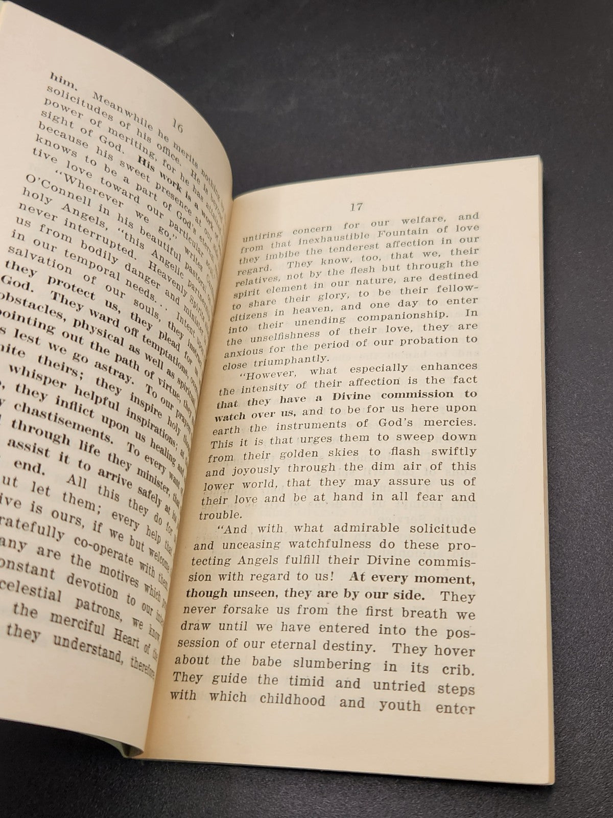 1936 Our Heavenly Companions 1st Edition Catholic Prayer Book Angel Booklet...