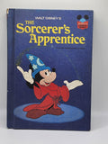 Vintage Sorcerer's Apprentice Walt Disney Blue HC Kids Picture Book 1973 USA