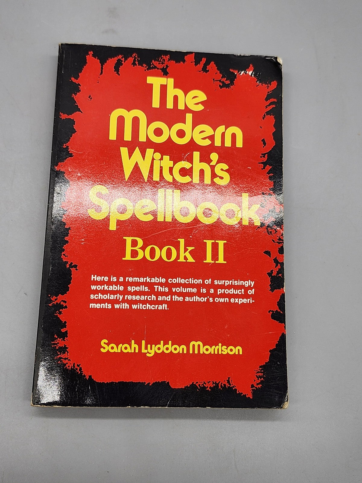Vintage Modern Witch's Spellbook Book II Sarah Lyddon Morrison PB Citadel 1986