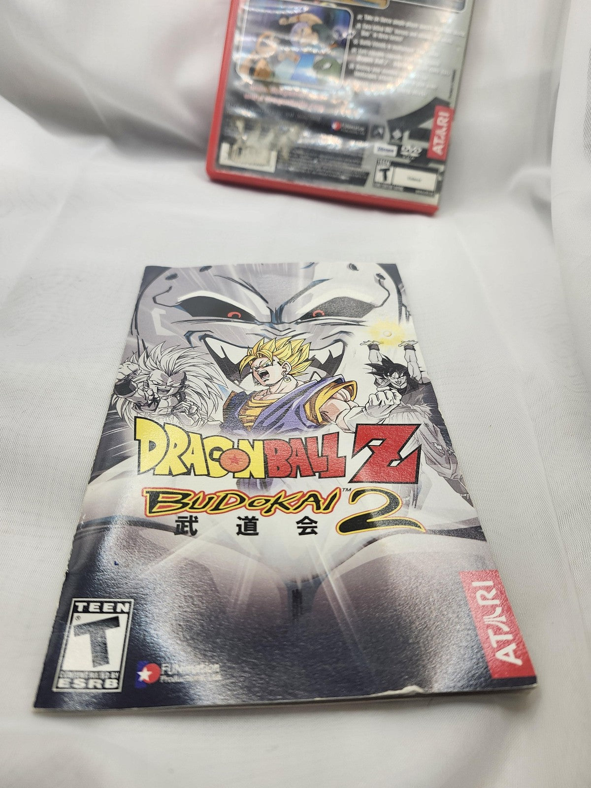 Dragon Ball Z Budokai 2 Sony PlayStation 2 Game CIB Atari NTSC-U/C 2003 T
