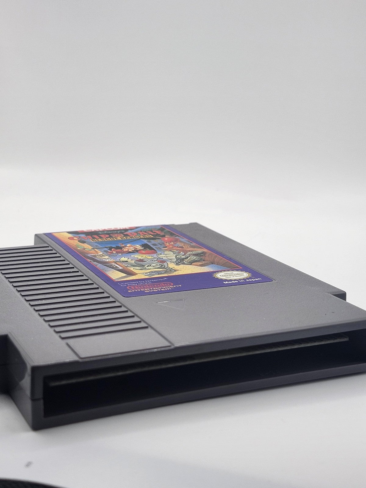 Disney's Chip 'N Dale Rescue Rangers Nintendo NES Game Cart Capcom NTSC-U/C 1990