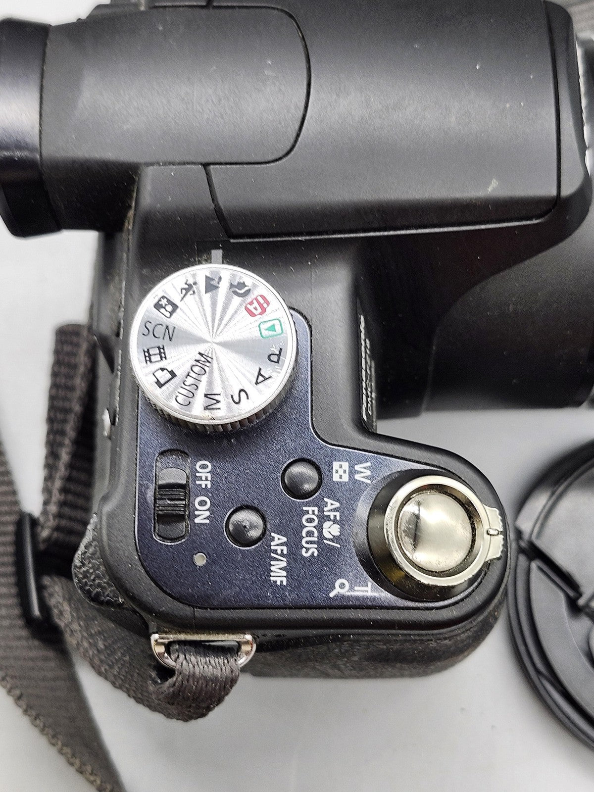 Panasonic Lumix DMC-FZ18 Digital Camera 8.1MP 18X Zoom Black For Parts Repair