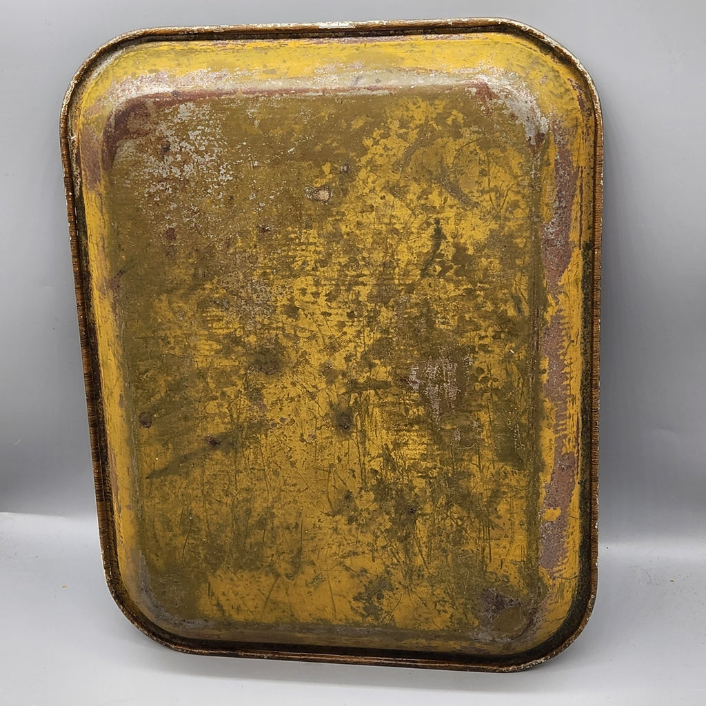 Vintage Palermo Bottlers Co Advertising Tray Geisha Soft Drink Soda Metal Tray