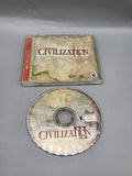Sid Meier's Civilization PC CD-ROM Game Disc Case Infogrames 2001 E Strategy