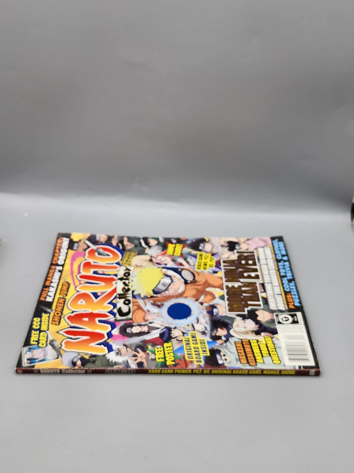 Naruto Collector Magazine Spring 2008 Shonen Jump Anime Manga Card Game PB USA