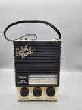 Vintage Pollenex SR-1 Splash Dance AM/FM Shower Radio Black 9V Parts Repair