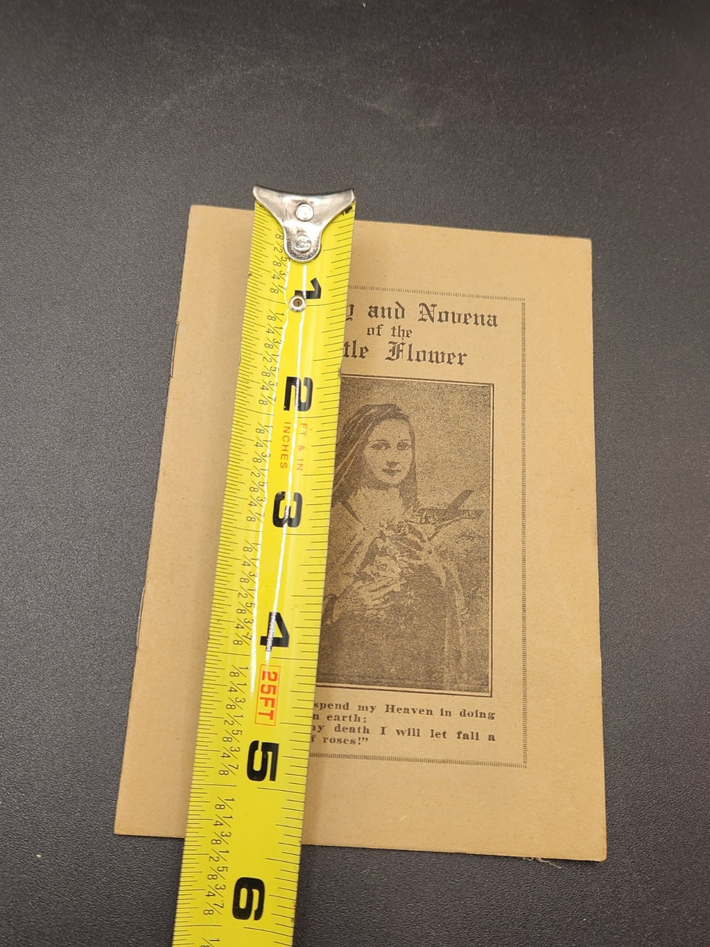 1936 Litany & Novena of the Little Flower St Therese Catholic Prayer Booklet