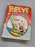 Vintage 1967 Popeye Ghost Ship To Treasure Island Whitman Big Little Book PB